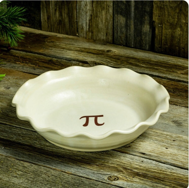 Handmade Ceramic Pie Plate