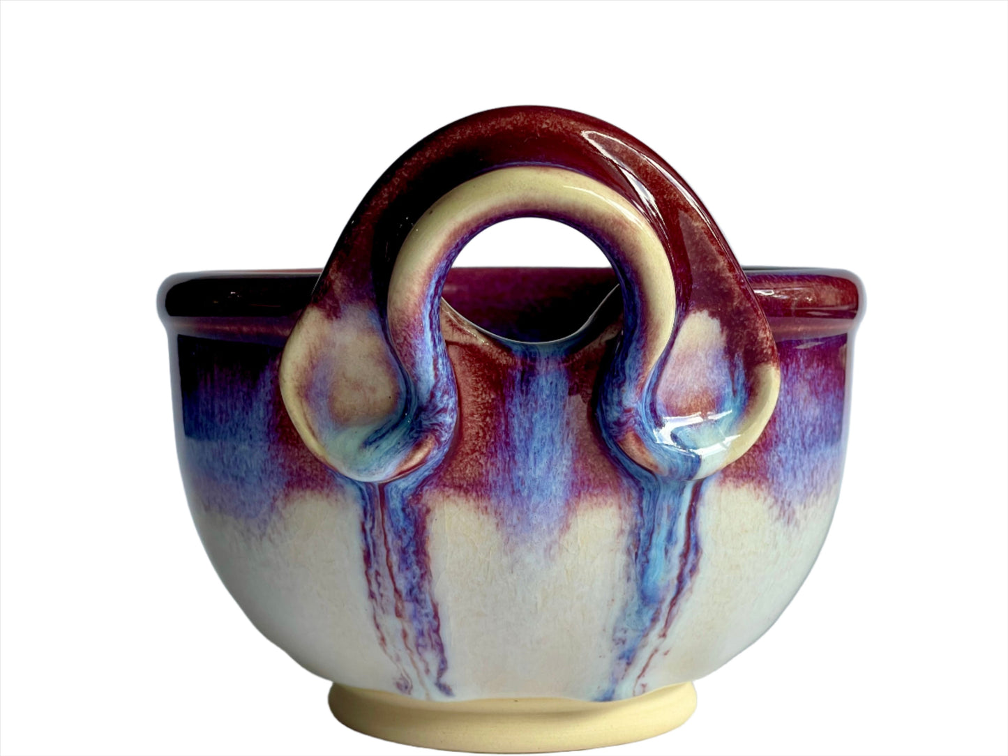 Handmade Soup Bowl with Handle