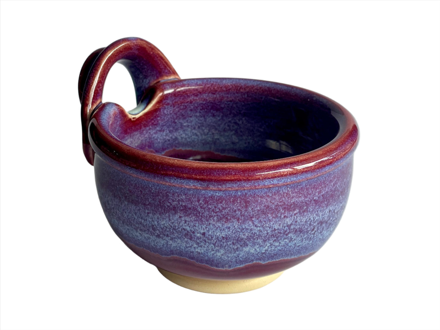 Handmade Soup Bowl with Handle