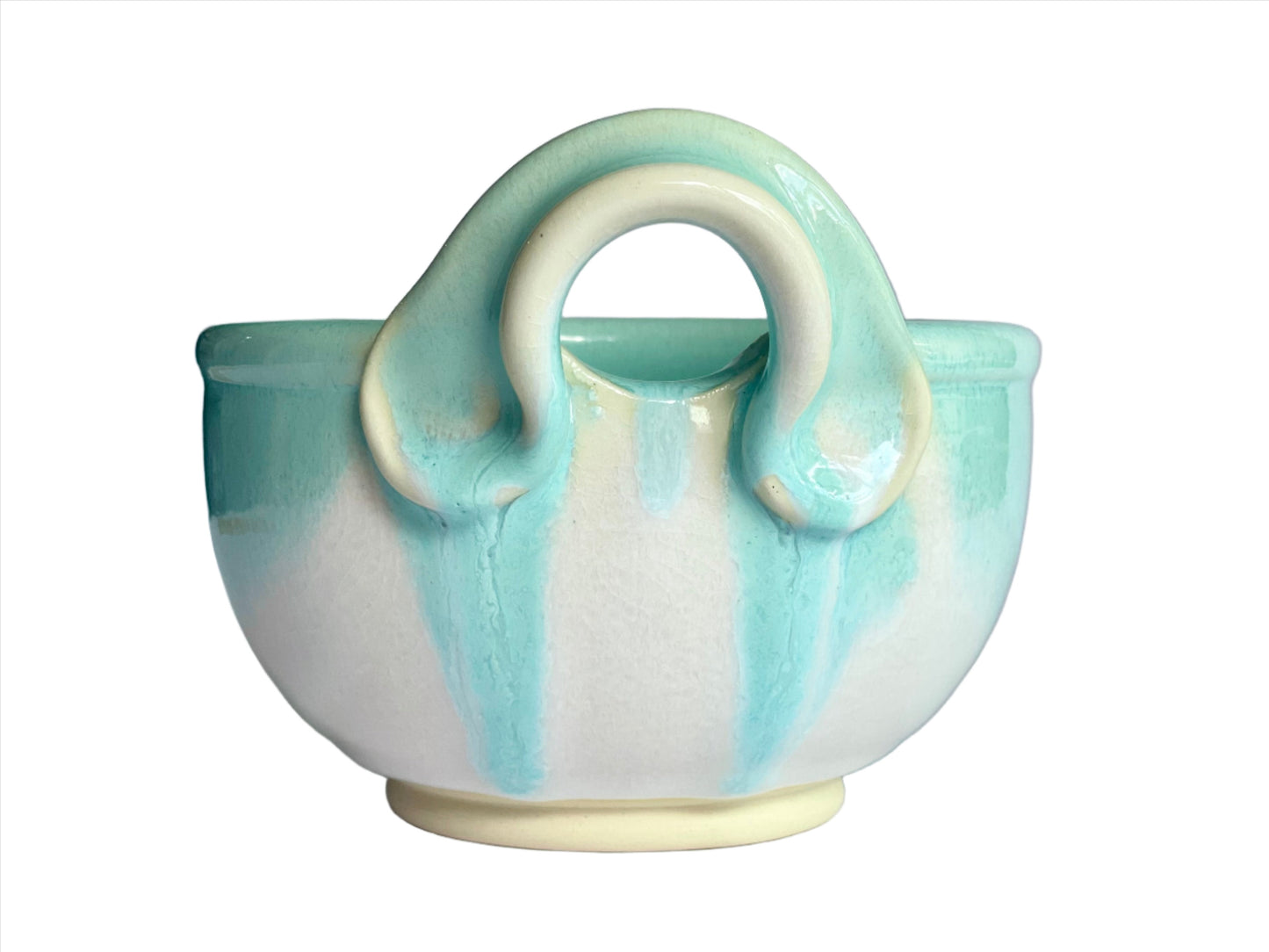 Handmade Soup Bowl with Handle