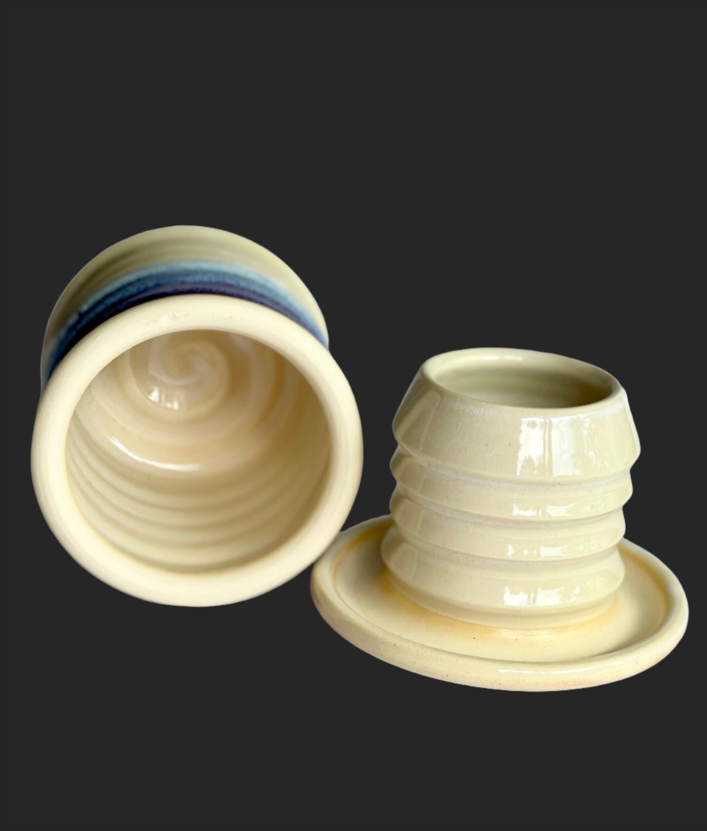 Handmade Ceramic Butter Crock