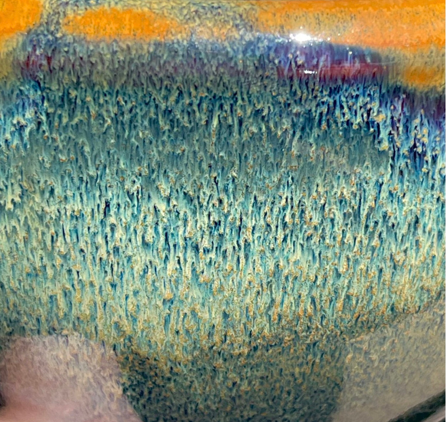 Handmade Ceramic "Ripple" Serving Bowl