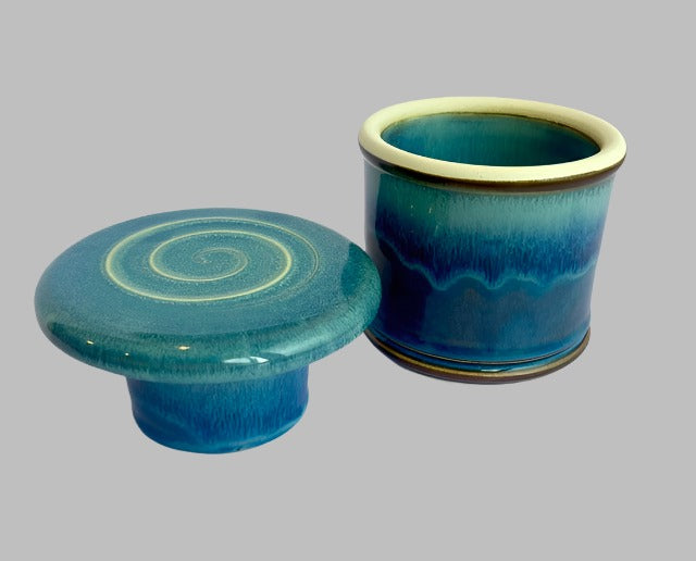 Handmade Ceramic Butter Crock