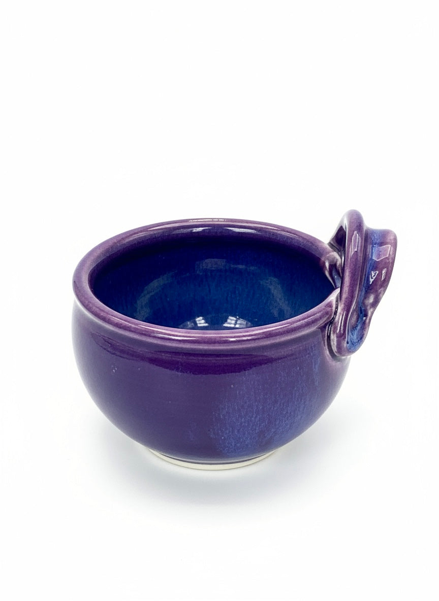 Handmade Soup Bowl with Handle