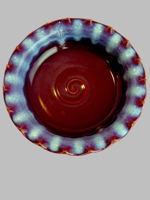 Handmade Ceramic Pie Plate